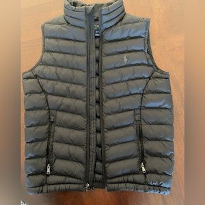 POLO Ralph Lauren Vest Black Size 8 Girls pre-owned